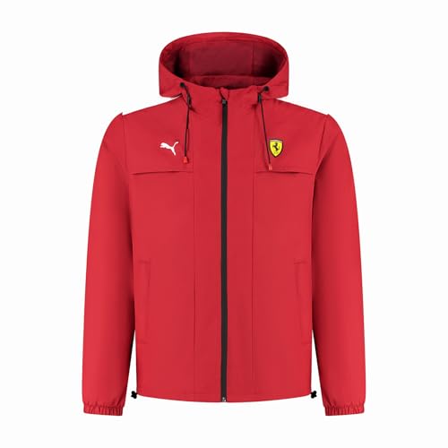 Amazon.com : PUMA Scuderia Ferrari F1 Rain Jacket - Red